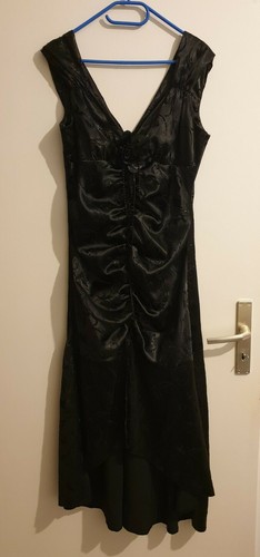 Kleid schwarz lang gr m - kleid, ,