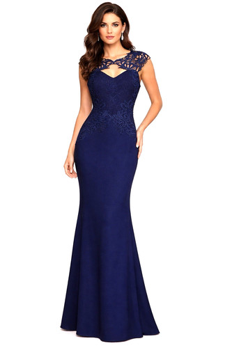 Lipsy marineblau maxikleid - lipsy,