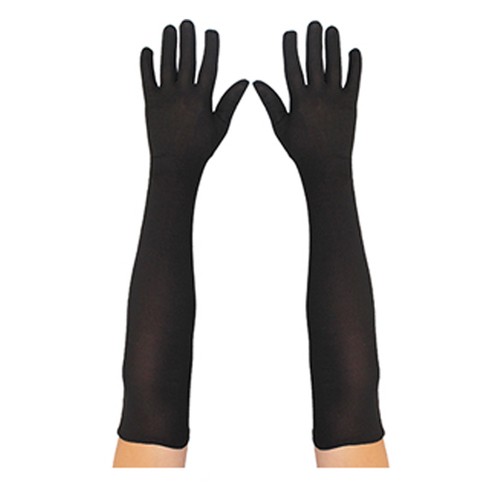 Spandex schwarze handschuhe - schwarze,