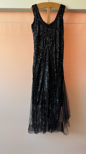 20er jahre kleid tüll - jahre, kleid,